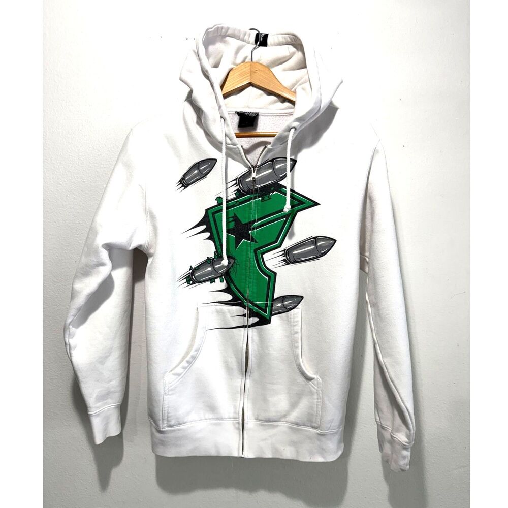 Famous Stars and straps Y2K VTG sweatshirt hoodie Graphic summer casual men Jr S
